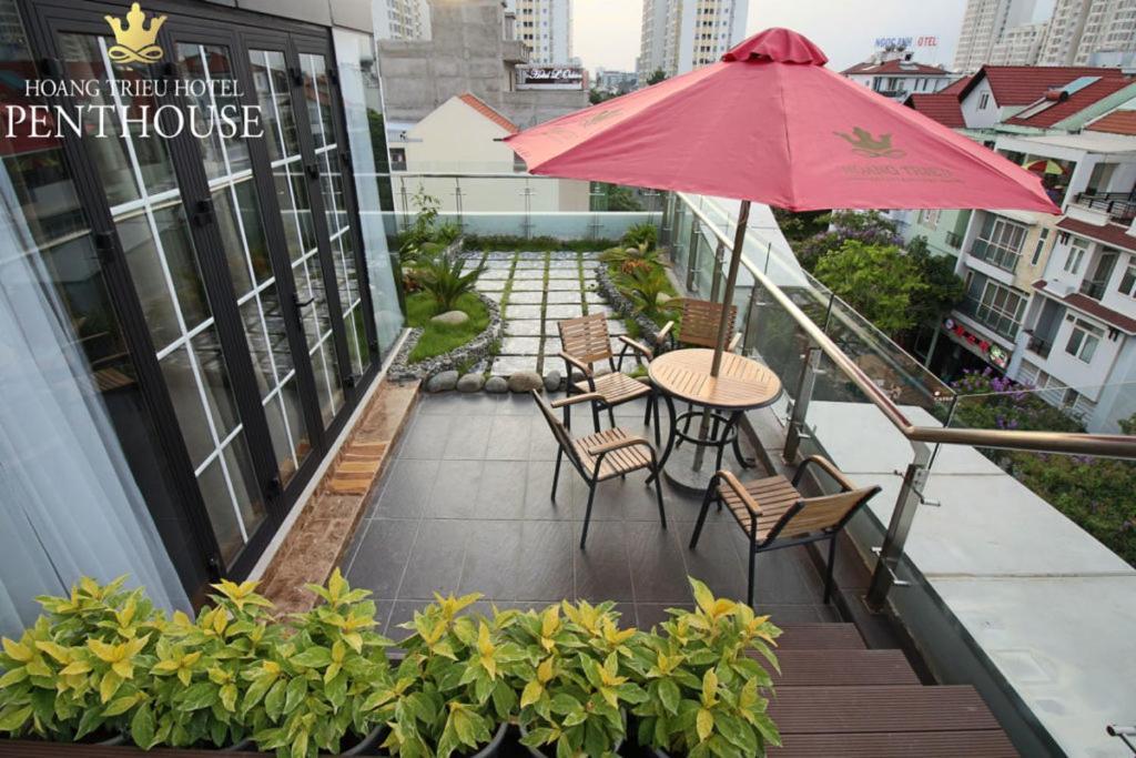 Hoang Trieu Hotel Ho-Chi-Minh-Stadt Exterior foto